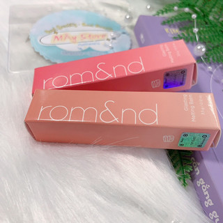Son Dưỡng Dạng Thỏi Có Màu Thuần Chay Dưỡng Ẩm Mềm Môi Romand Glasting Melting Balm 3.5g