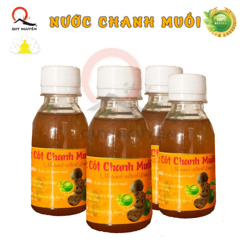 Nước cốt chanh muối Quy Nguyên 122ml