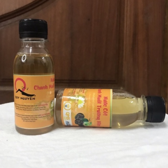 Nước cốt chanh muối Quy Nguyên 122ml