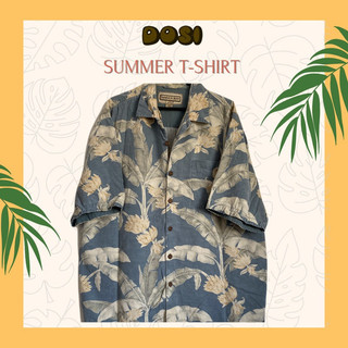 Áo sơ mi Hawaii - áo sơ mi họa tiết đi biển secondhand (2hand)-vintage, cổ điển