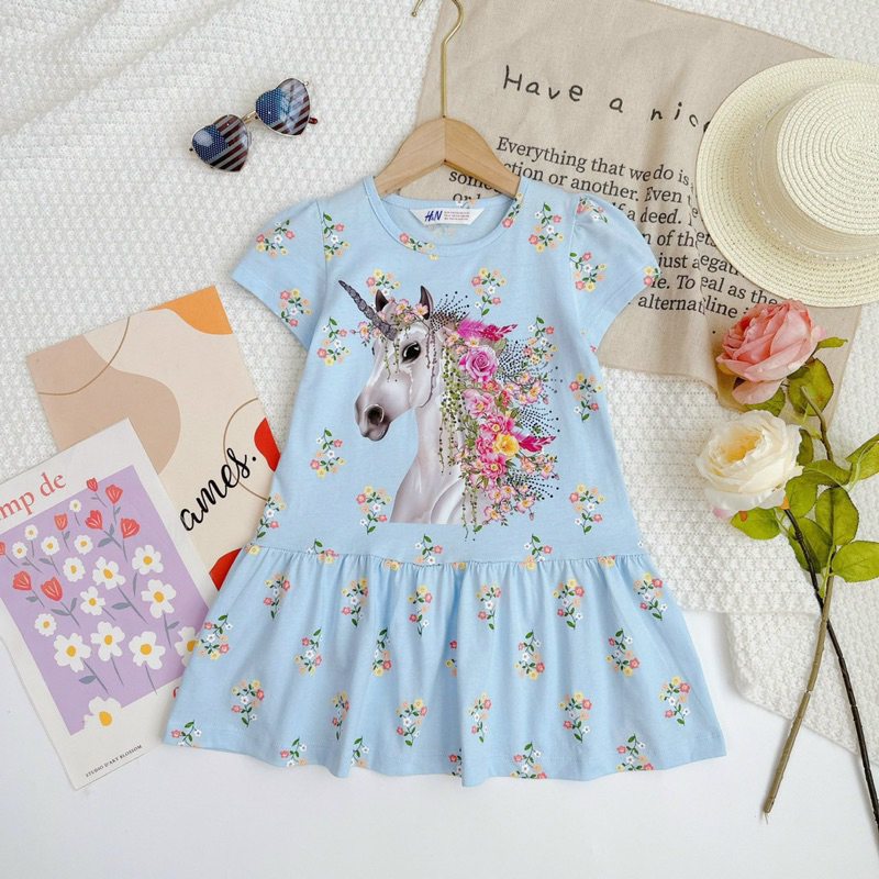 Đầm Disney thun cotton VNXK