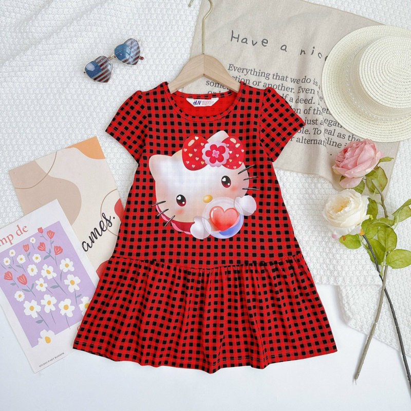 Đầm Disney thun cotton VNXK
