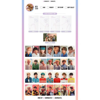 TÚI RANDOM BTS - CARD OFF 100%
