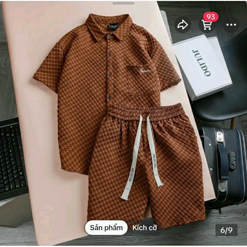 Đồ Bộ Nam Cổ V Chất Vải Cotton Cao Cấp Thoáng Mát, Bộ Quần Áo Thể Thao Mùa Hè Phong Cách