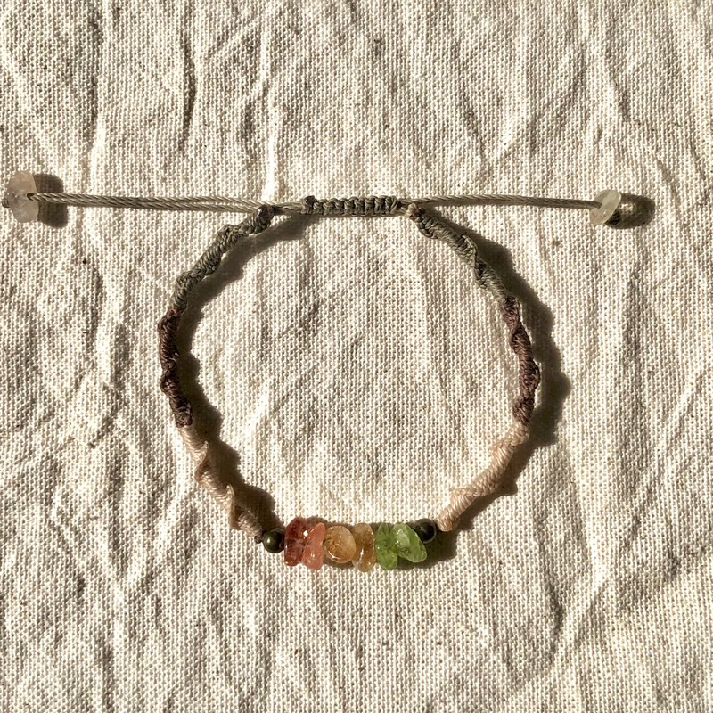 Mẫu vòng xinh mix Sunstone x Citrine x Peridot🍀🟡🔥mang năng lượng và may mắn