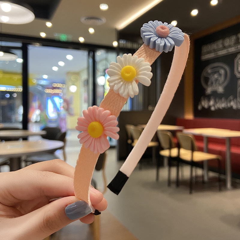 Bờm Cài Tóc Cho Bé Gái Đính Hoa Quả Siêu Cute, Bờm Cài Tóc Có Răng Cưa Mã PK-003