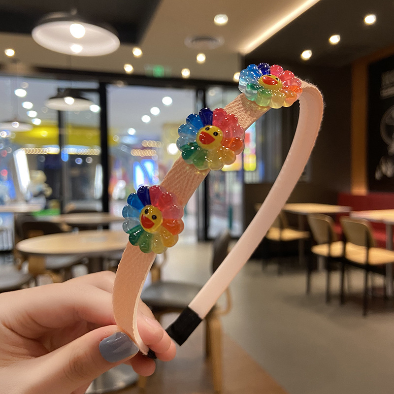 Bờm Cài Tóc Cho Bé Gái Đính Hoa Quả Siêu Cute, Bờm Cài Tóc Có Răng Cưa Mã PK-003