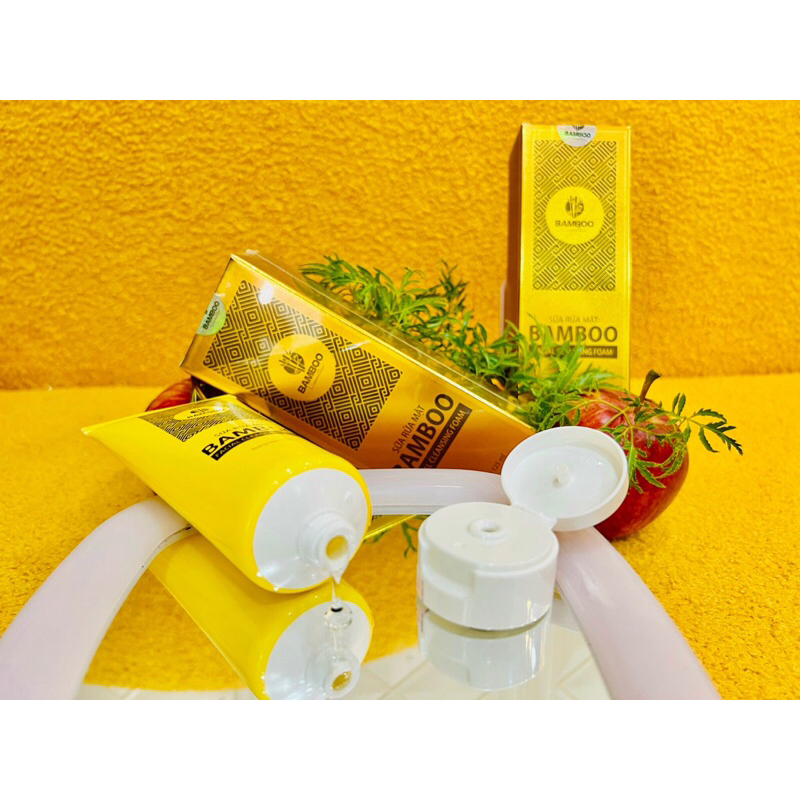 Sữa rửa mặt sạch da,ngừa mụn Bamboo Chính Hãng
