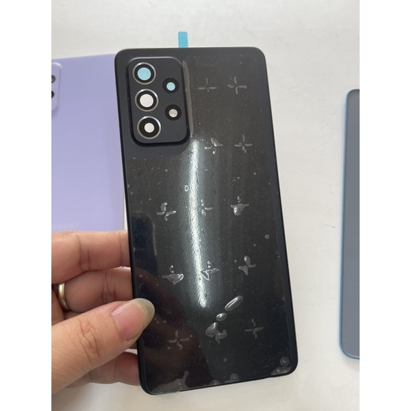 Nắp Lưng Samsung A52 / A525 Full Kính Camera  - Hàng Zin New Đủ Màu Chính Hãng