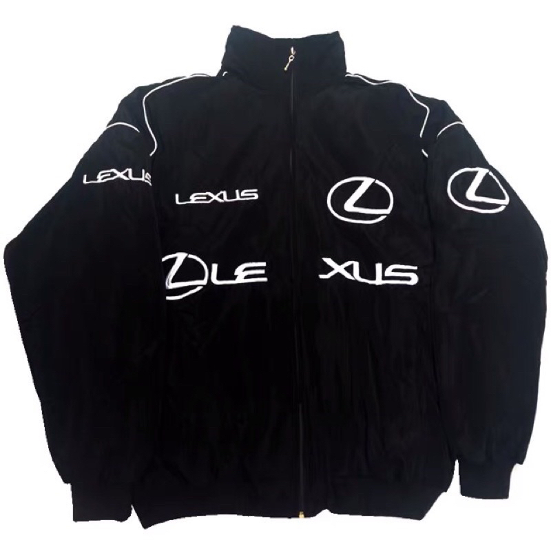 áo khoác lexus vải kaki logo thiêu lót chằng bông hàng có sẵng