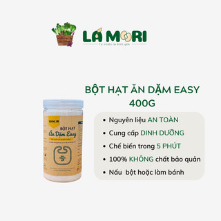 Bột ăn dặm easy lamori nguyên chất 3 vị carot - bí đỏ - khoai lang