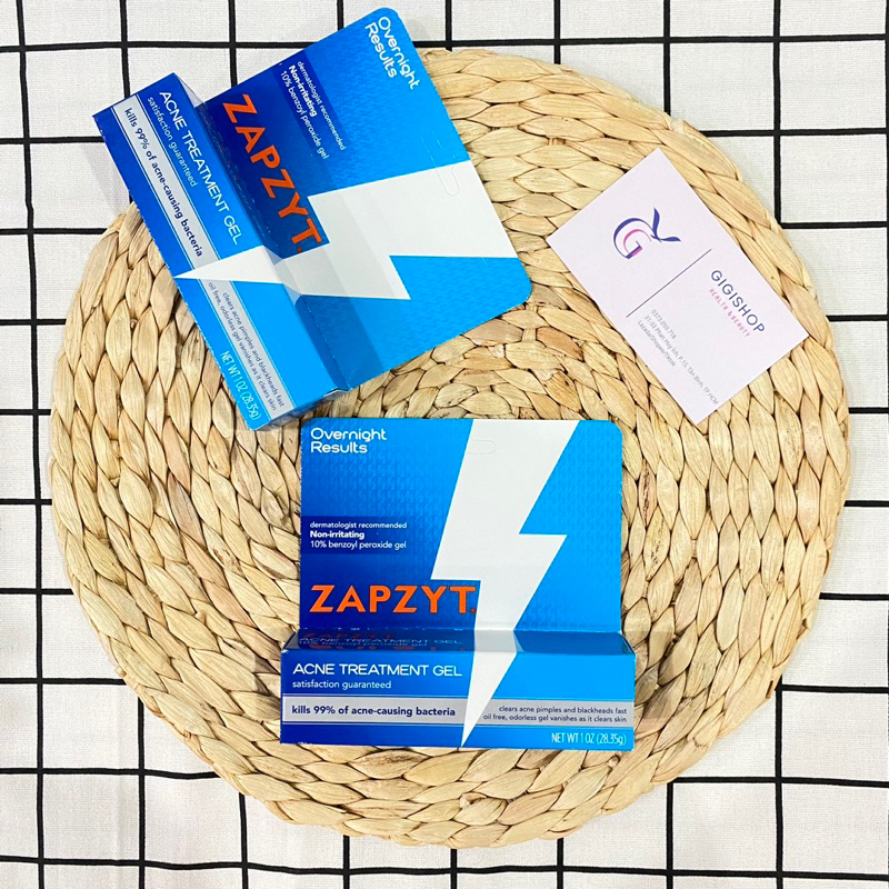Gel Chấm Mụn Zapzyt Acne Treatment Gel 1oz