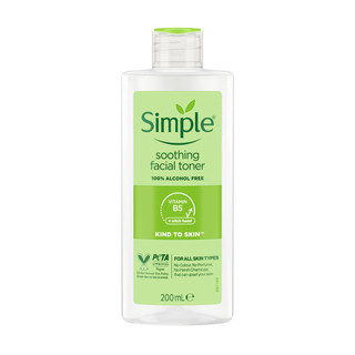 Nước Hoa Hồng kiềm dầu Simple Soothing Facial Toner 200ml