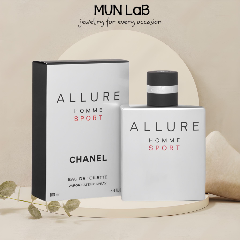 Nước hoa nam 𝐂𝐡𝐚𝐧𝐞𝐥 Allure Homme Sport EDT 100ml - Dầu thơm nam tính tự tin lôi cuốn - MUNLAB