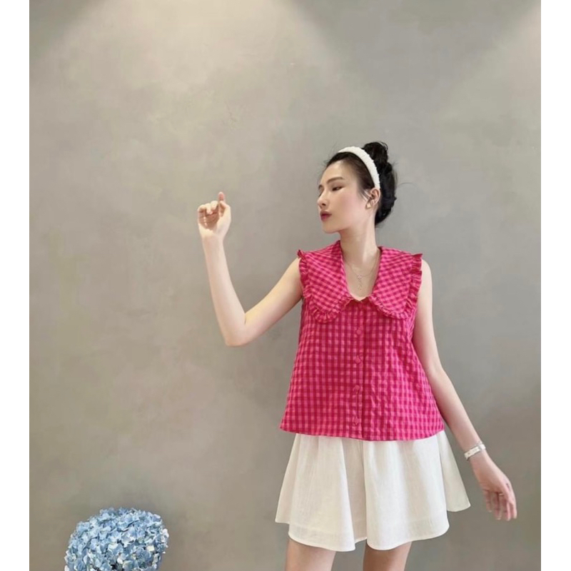 Rập giấy thiết kế, Rập set bộ nữ áo cổ sen dáng xoè và quần sôc giả chân váy xing, Rập giấy cắt sănx