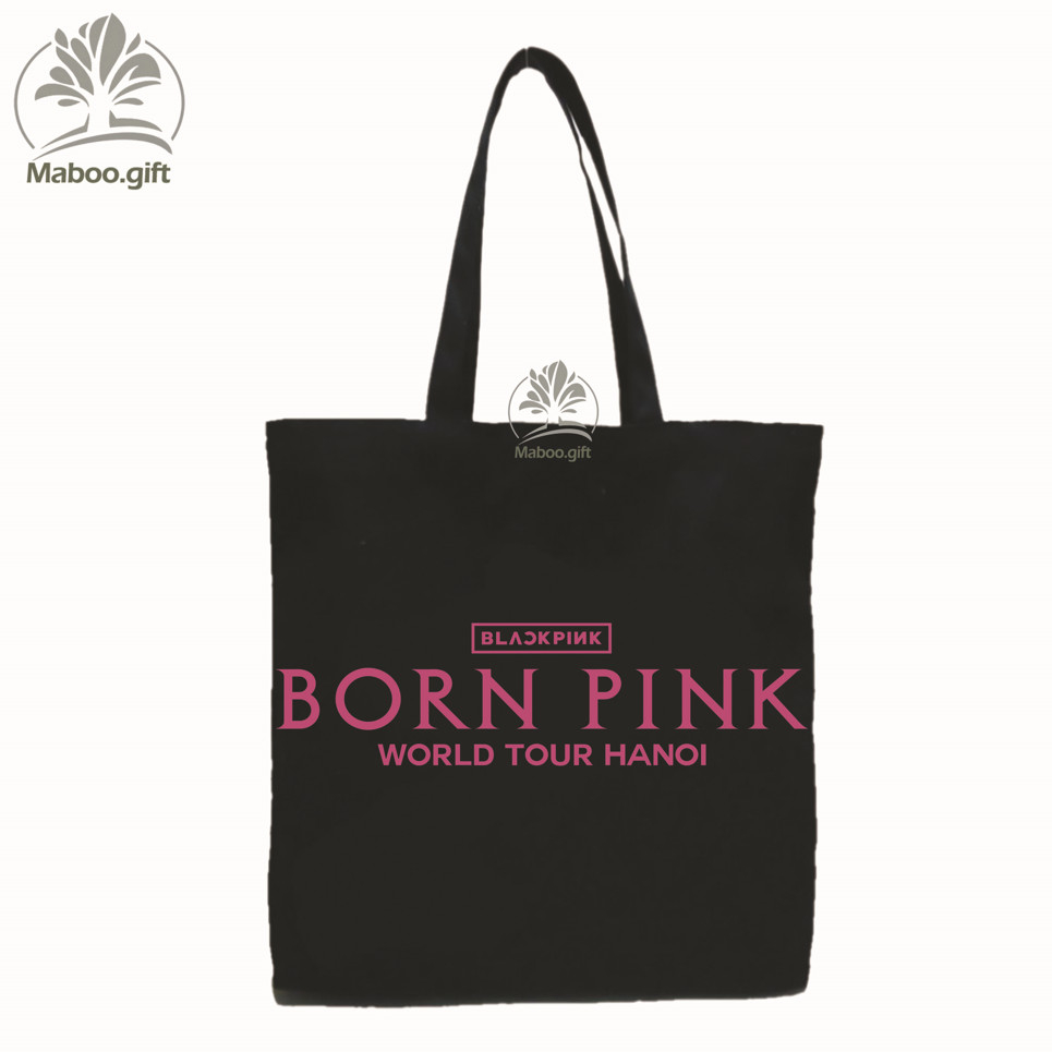Túi vải Tote/canvas in hình Blackpink/Black Pink 29_Màu Đen _BLP