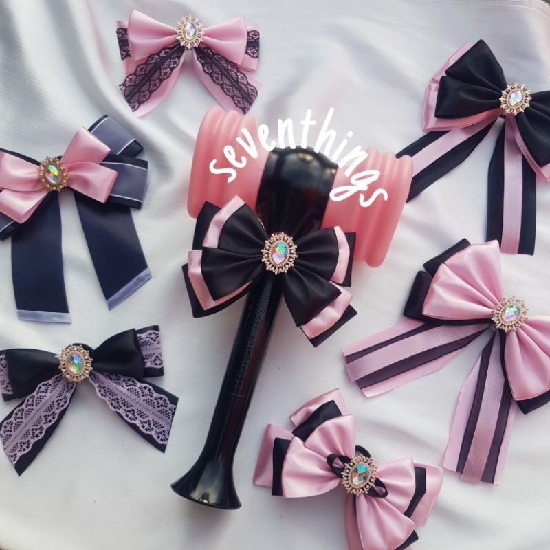 NƠ GẮN LIGHSTICK BLACKPINK ĐỘC ĐÁO XINH XẮN