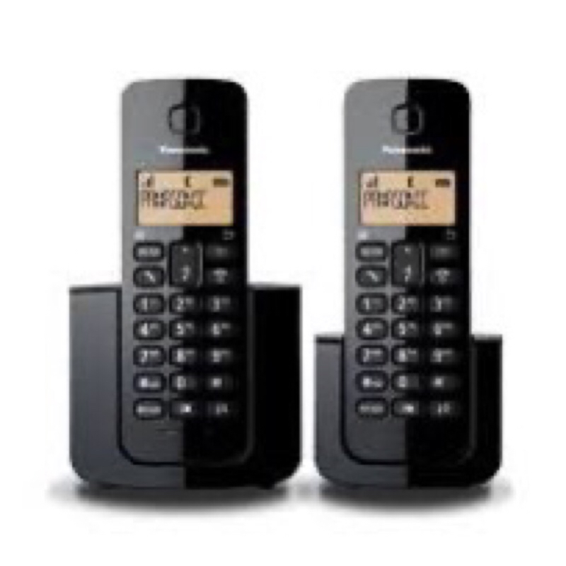 Điện thoại cố định kéo dài Panasonic kx tgb110 hiện số màu đen