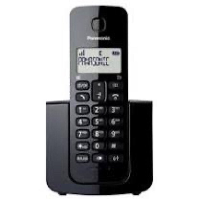 Điện thoại cố định kéo dài Panasonic kx tgb110 hiện số màu đen