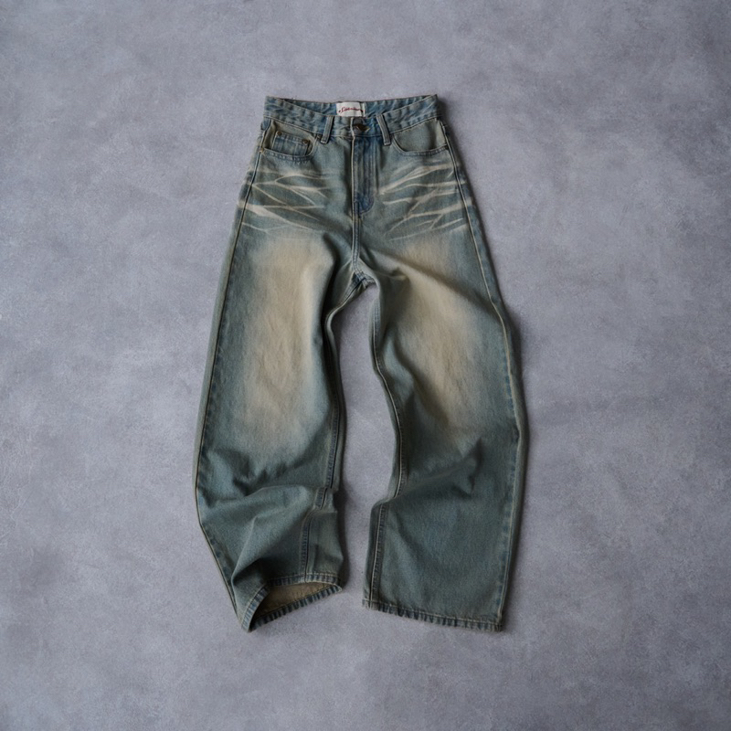 SAND WASHING DENIM PANTS - QUẦN JEAN MÀU CÁT SXINVASION