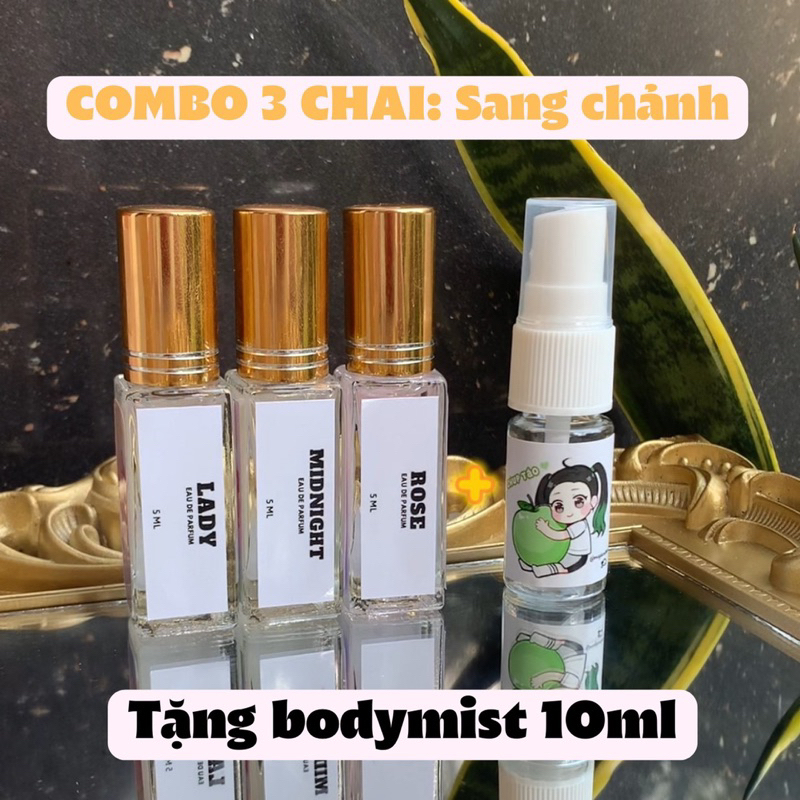 COMBO 3 CHAI NƯỚC HOA