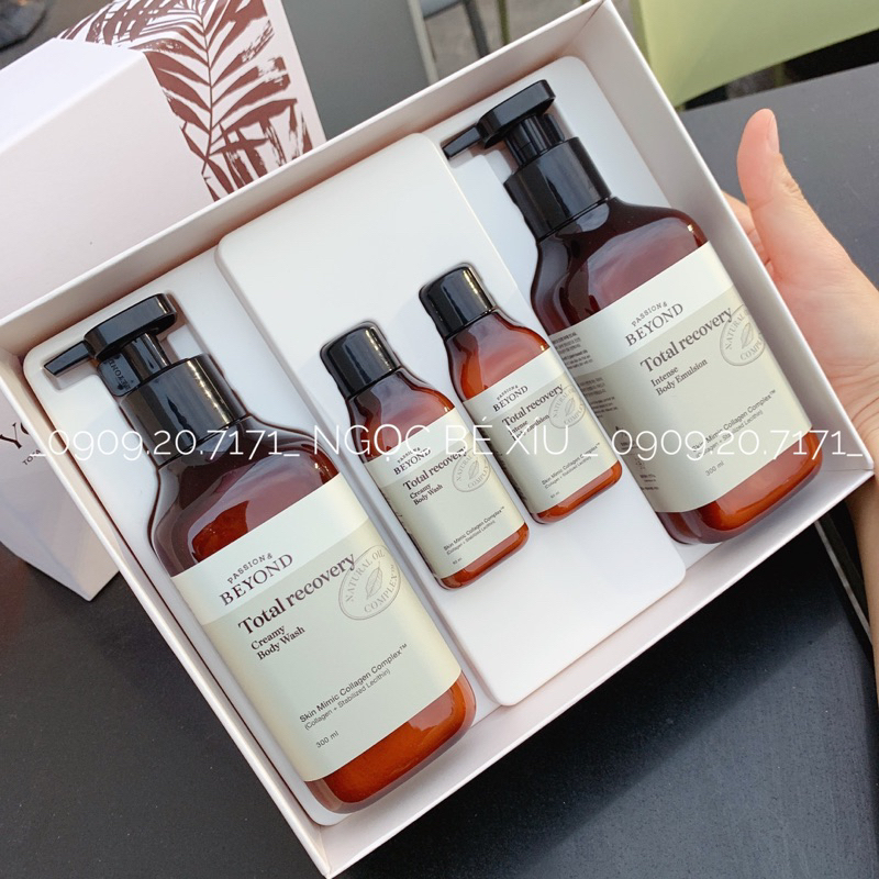 SET SỮA TẮM VÀ DƯỠNG THỂ BEYOND TOTAL RECOVERY BODY WASH & BODY EMULSION SET