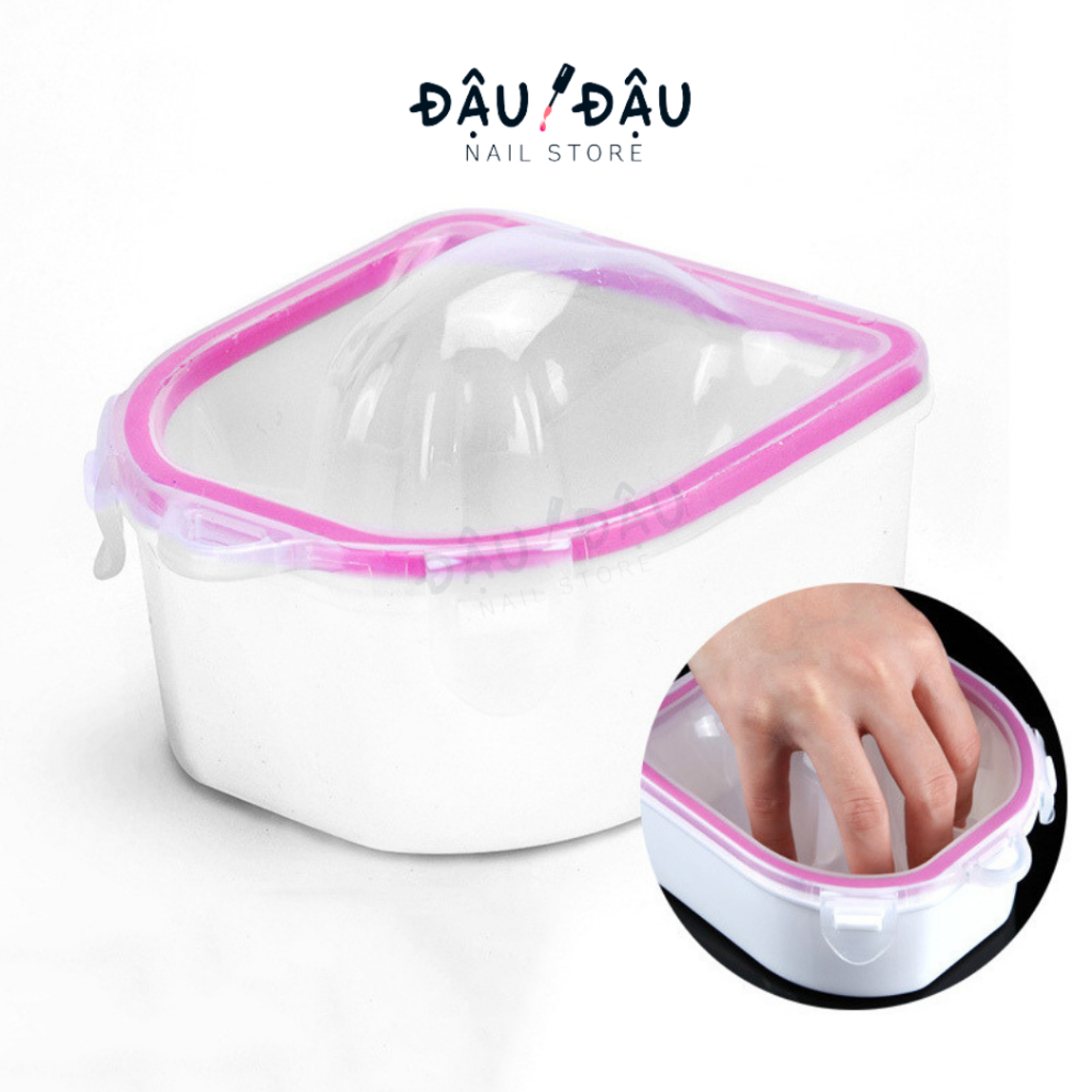 Bát ngâm tay 2 lớp chuyên dụng siêu bền và cao cấp - Bát nhựa 2 lớp chuyên dụng làm nail