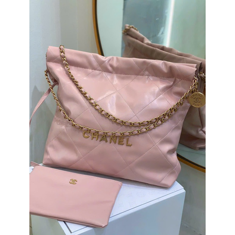 Túi Cha.n.el Shopping Hồng