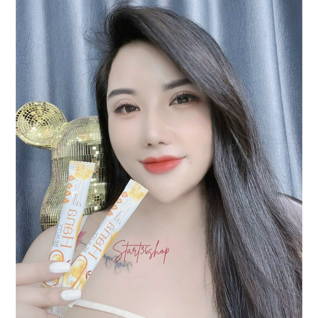 Collagen Hana Beauty peptide, Collagen uống, giúp trắng da, mờ thâm nám, nâng cơ trẻ hóa da, làn da căng bóng hộp 30 gói