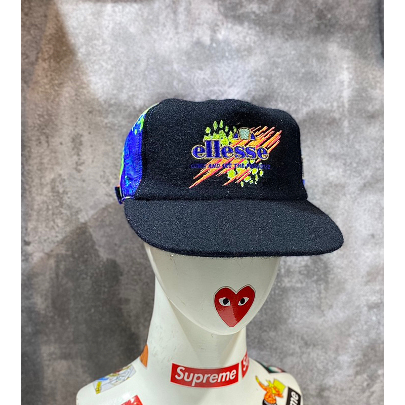 Mũ 2hand Vintage Ellesse 90s phong cách 🇺🇸(Độ mới 98%)