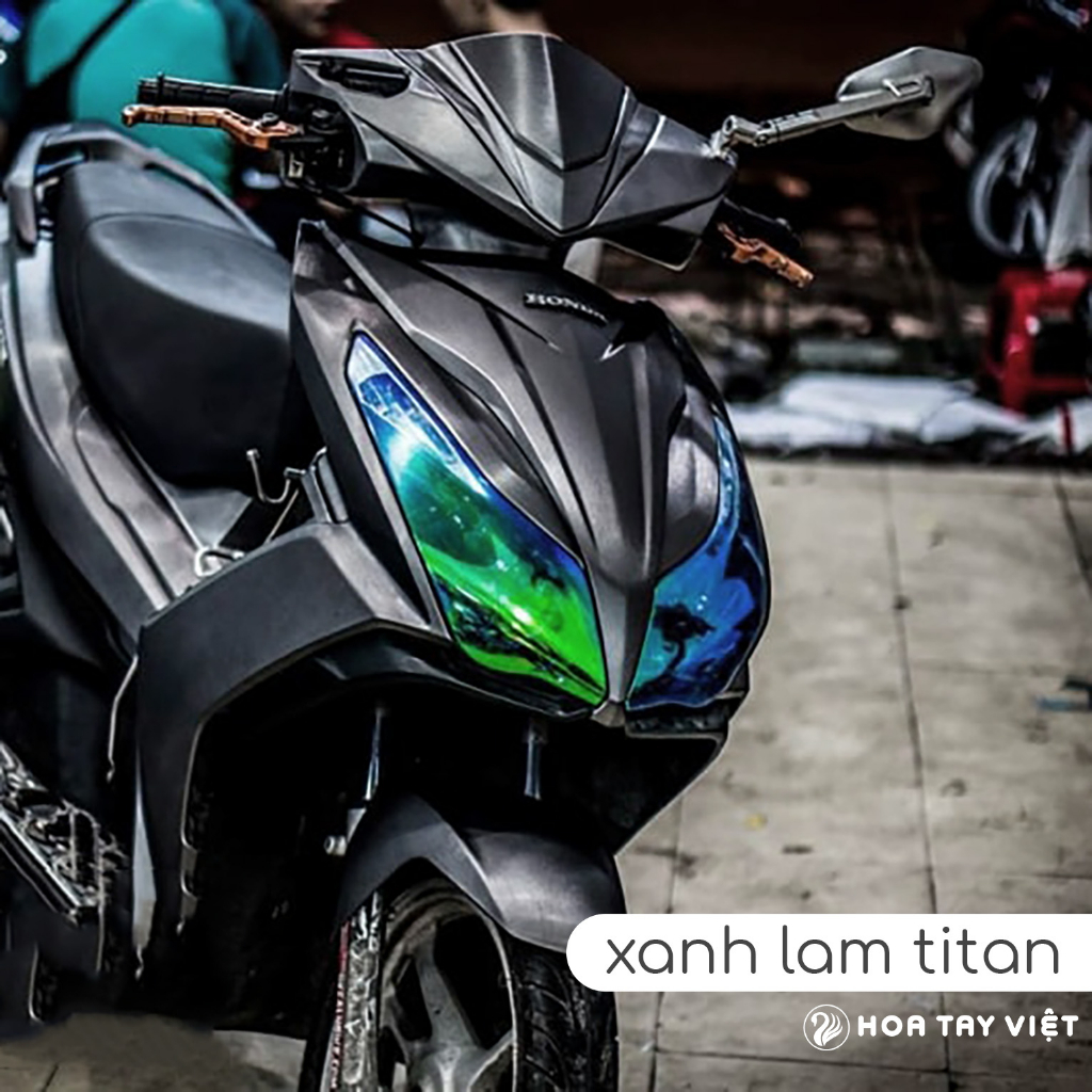 Decal TITAN CHÓA ĐÈN  Airblade 2013 - 2015 trang trí AB 2013 - 2015