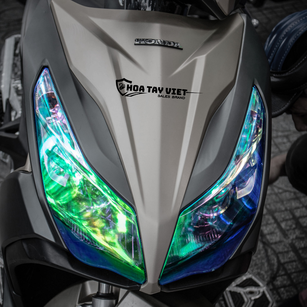 Decal TITAN CHÓA ĐÈN  Airblade 2013 - 2015 trang trí AB 2013 - 2015