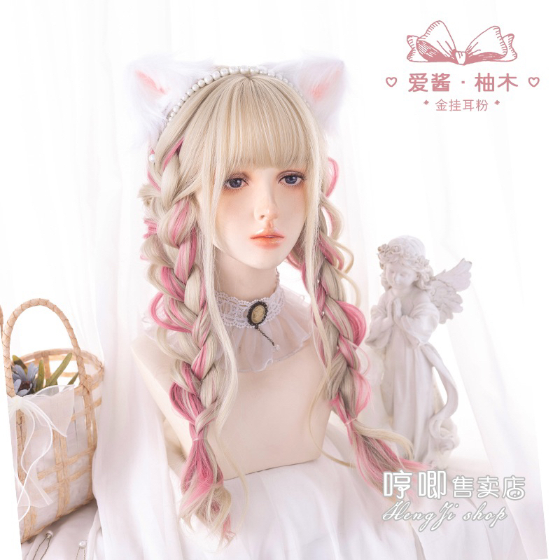 🌸🌹TÓC GIẢ CẢ ĐẦU/ WIG TEEN LOLITA MIX SIÊU HIẾM🌸🩸Tặng Kèm WIGCAP