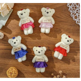 gấu xốp cứng dùng để bó hoa,  cắm hoa(12cm- 1 con)