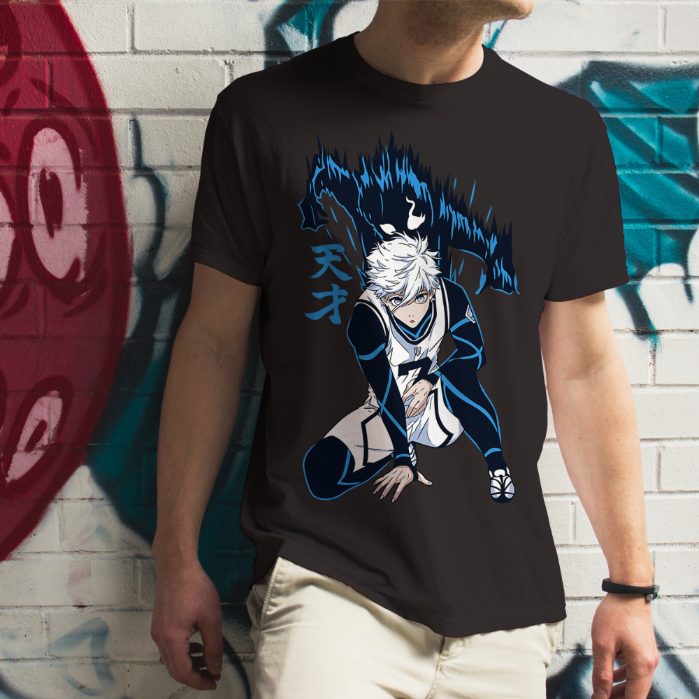 Áo phông Blue lock in hình Nagiseishiro mới nhất, áo thun Anime nam nữ, mát, mịn, đủ size