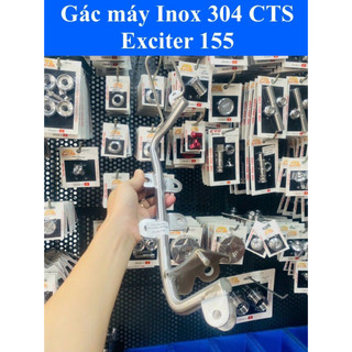Gác máy inox 304 exciter 155 cts gắn như zin đồchơixe