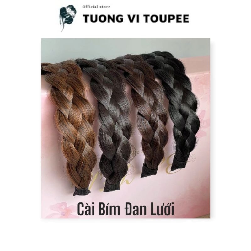 Tóc Giả Cài Băng Đô Xoăn Xù Thẳng Tết Bính Tơ Cao Cấp New