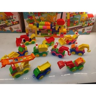 [Thanh lý] Lego cân các loại xe công trình