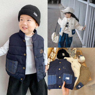 Áo gile phao Lee cho bé trai bé gái hàng quảng châu