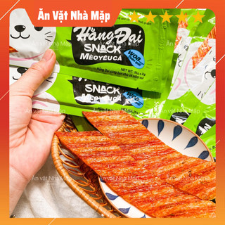 Snack Mèo Yêu Cá Tuổi Thơ, Đồ Ăn Vặt Tuổi Thơ, Đồ Ăn Vặt Hằng Đại (gói lẻ 26g)