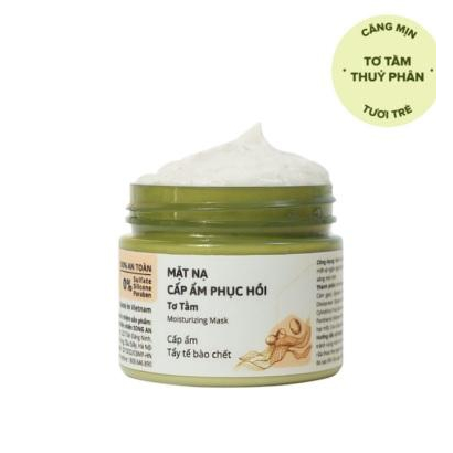 Mặt Nạ Đất Sét Cấp Ẩm Cho Da Tẩy Tế Bào Chết Tơ Tằm Cỏ Mềm 60g