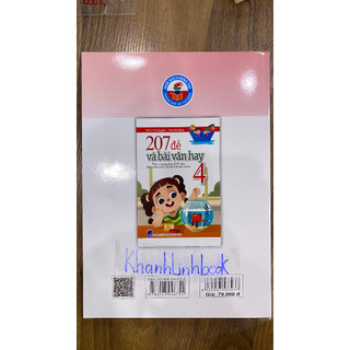 Sách - 207 đề và bài văn hay 4 ( theo chương trình GDPT mới )