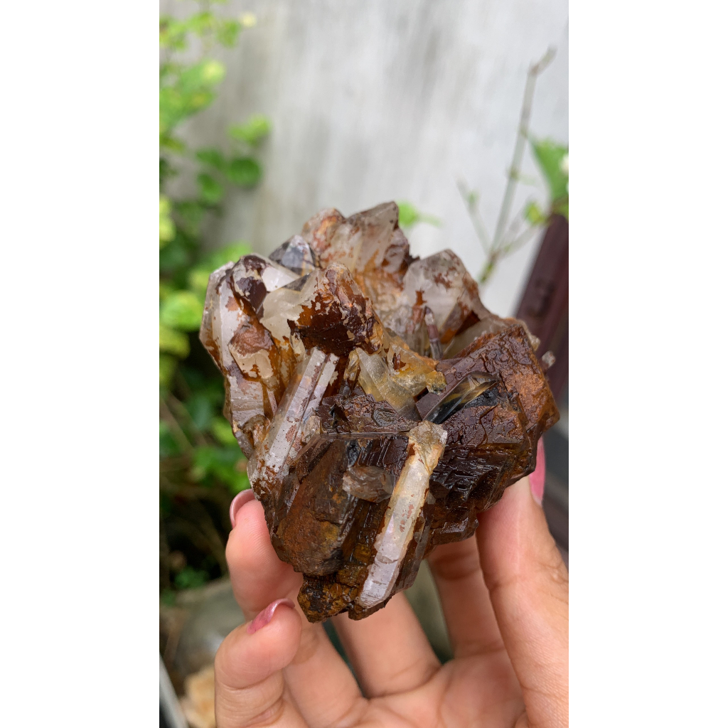 ổ stone tự nhiên thạch anh cộng sinh Pyrite tự nhiên 7