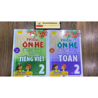 Sách - Phiếu ôn hè Tiếng Việt lớp 2