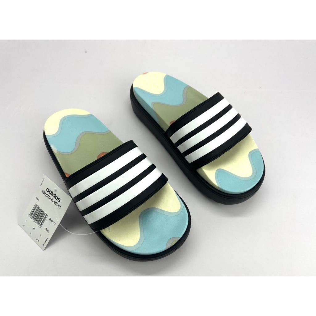 Dép thời trang Nữ cao cấp 2023 đế cao 5cm, dép quai ngang mẫu Adidas Adilete 2023