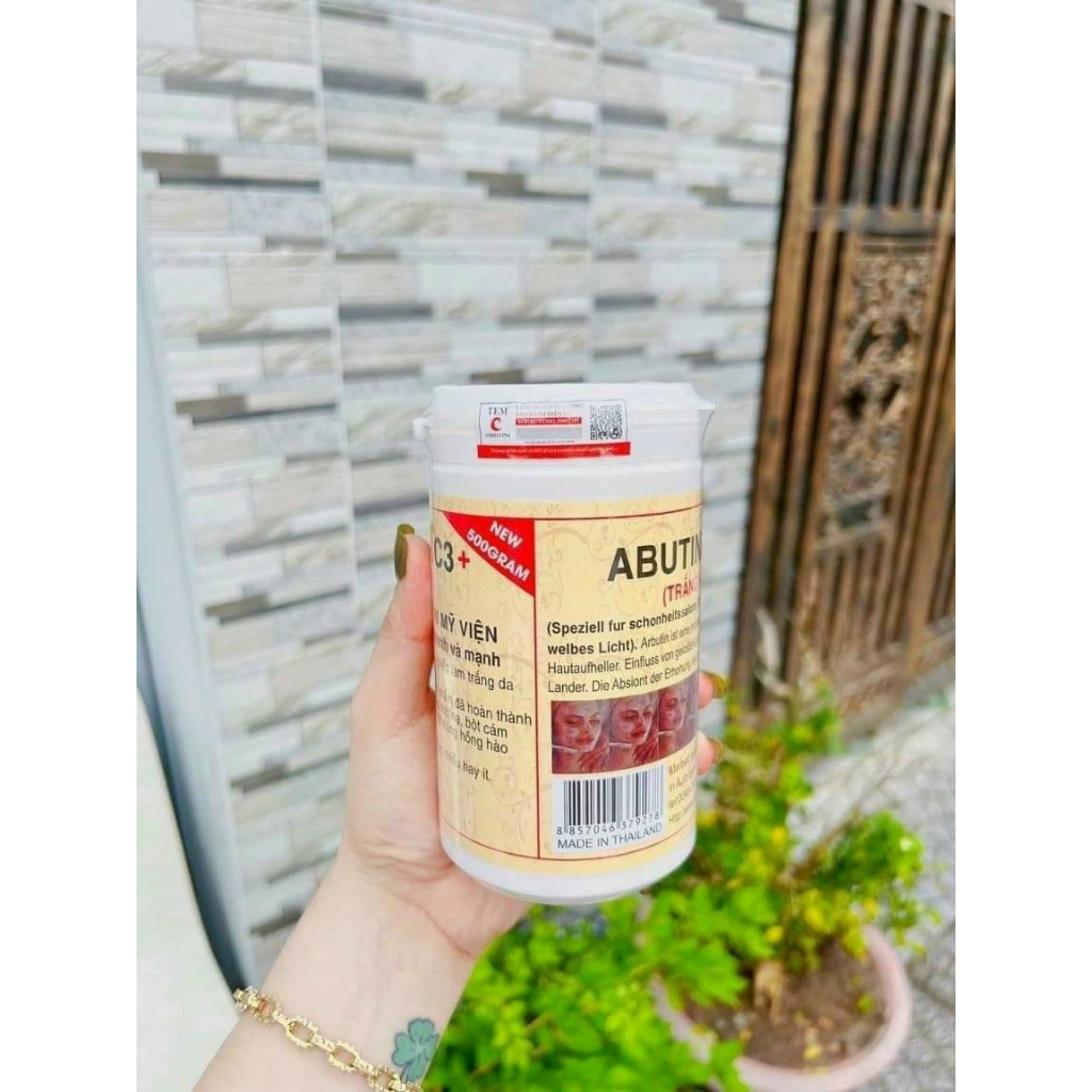 Kem kích trắng da body Abutin 3c3 Thái Lan - 500g