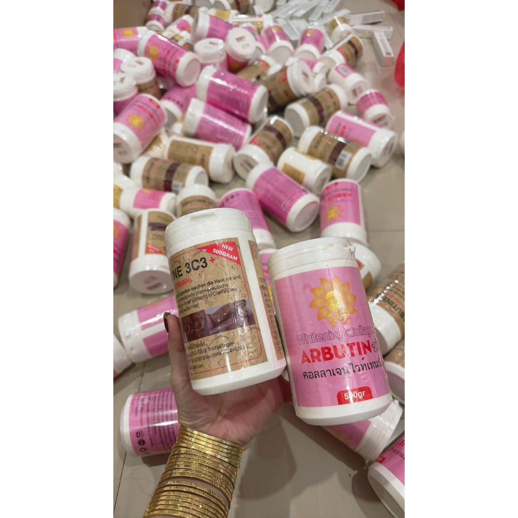 Kem kích trắng da body Abutin 3c3 Thái Lan - 500g