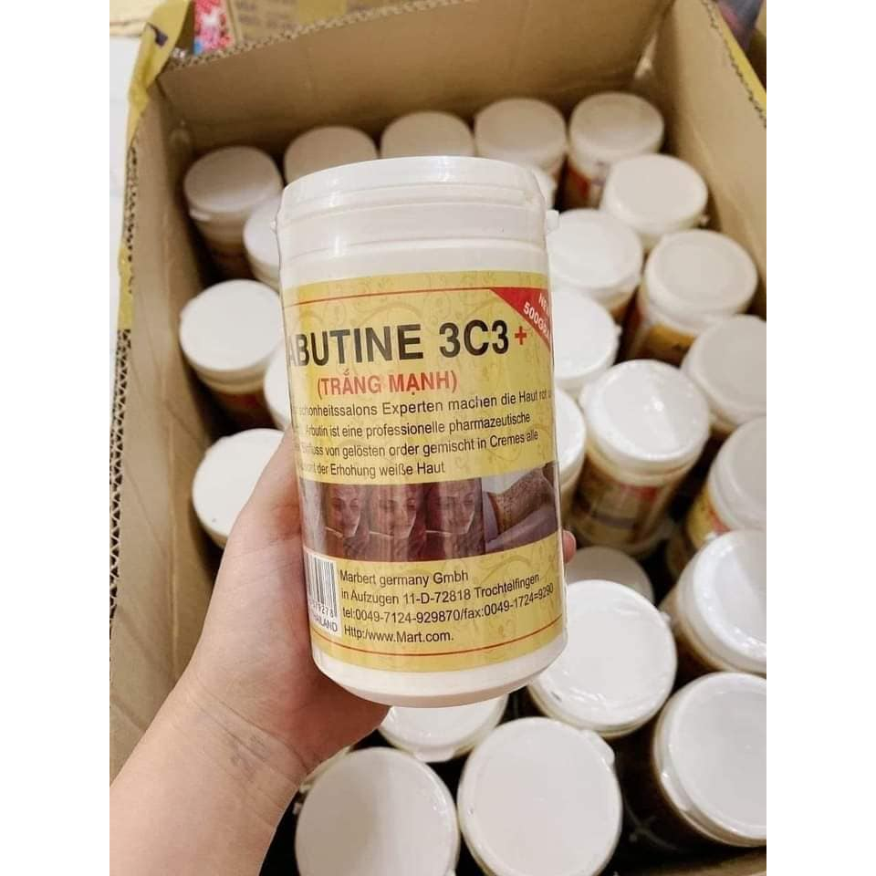 Kem kích trắng da body Abutin 3c3 Thái Lan - 500g