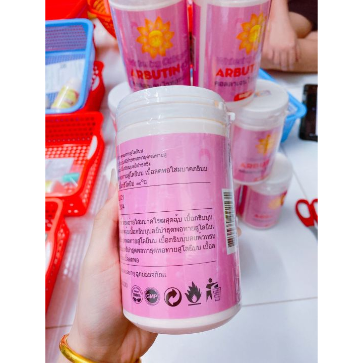 Kem kích trắng da body Abutin 3c3 Thái Lan - 500g