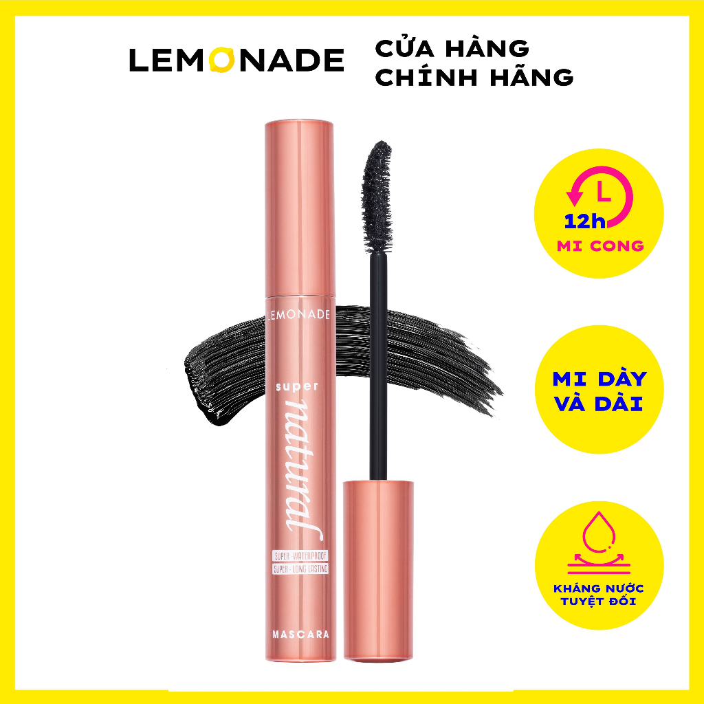 Chuốt mi LEMONADE SuperNatural Mascara 7.5g